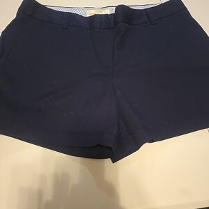 J. Crew Dark Blue Women's Bermudas